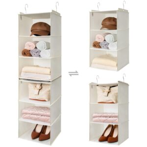 GRANNY SAYS Bundle of 1-Pack Jumbo Storage Bins with Handles & 1-Pack Hanging Storage Shelves