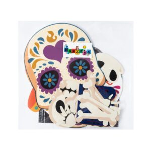 Haooryx 23Pcs Trunk Or Treat Skull Day of Dead Decoration Kit, Mexican Day of The Dead Trunk or Treat Decor for Cars SUV Archway Garage Decor Dia de Los Muertos Skull Skeleton Halloween Car Decoration