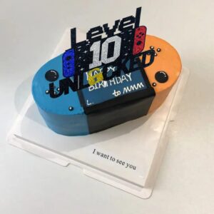 10th Birthday Video Game Cake Topper Level 10 Unlocked Cake Topper for Kids Boy Girl 10-Years-Old Birthday Party Decoration