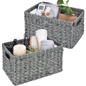 GRANNY SAYS Bundle of 3 Sets Wicker Storage Baskets