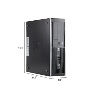 HP Elite Desktop Computer,8300 Office Small Form Factor PC,Refurbished Windows 10 Desktop,i7 Tower,32GB RAM,512GB SSD + 2TB HDD,DVDRW,DP,HDMI,WiFi,BT,VGA,Wireless Keyboard and Mouse+TJJ Pad(Renewed)