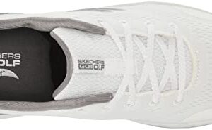 Skechers Women's Arch Fit Golf Shoe Sneaker, White, 10 Wide