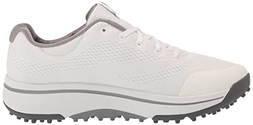 Skechers Women's Arch Fit Golf Shoe Sneaker, White, 10 Wide