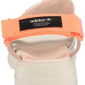 adidas Originals Women's Astir Sandals Sport, White/Super Pop/Wonder Quartz, 6