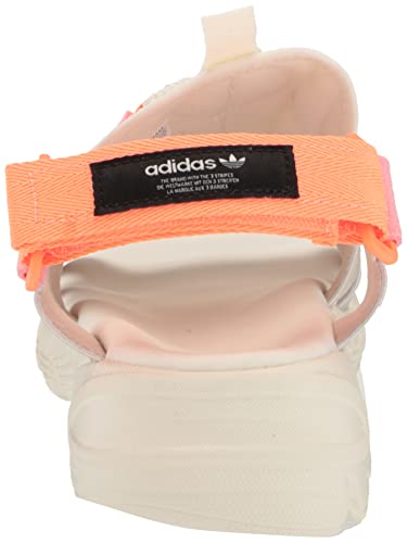 adidas Originals Women's Astir Sandals Sport, White/Super Pop/Wonder Quartz, 6