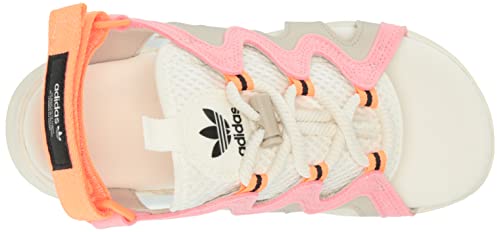 adidas Originals Women's Astir Sandals Sport, White/Super Pop/Wonder Quartz, 6