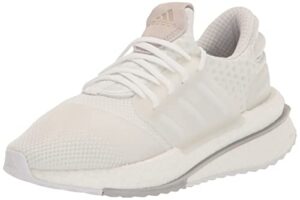 adidas women's x_plrboost running shoe, white/crystal white/white, 7.5