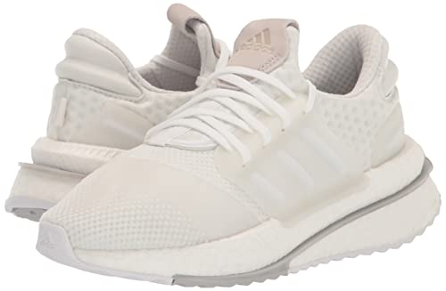 adidas Women's X_PLRBOOST Running Shoe, White/Crystal White/White, 7.5