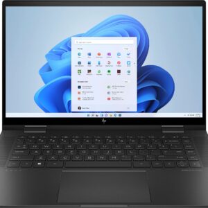 2022 Newest HP Envy 2-in-1 Laptop, 15.6" IPS FHD Touchscreen, AMD Ryzen 5 5625U(> i7-1165G7), 8GB DDR4, 512GB SSD, Backlit Keyboard, Fast Charge, Amazon Alexa, Wi-Fi 6E, W/ Stylus, Windows 11, Black
