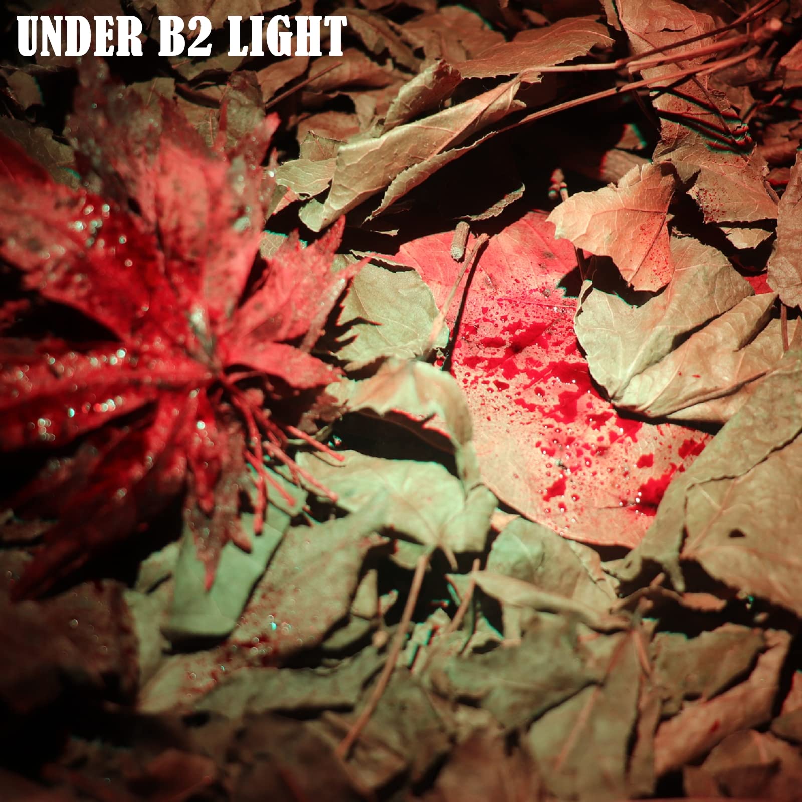 LUMENSHOOTER B2 Blood Tracking Light, Powerful Hunting Flashlight for Nighttime Deer Or Elk Blood Trail Tracking