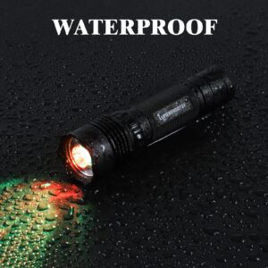 LUMENSHOOTER B2 Blood Tracking Light, Powerful Hunting Flashlight for Nighttime Deer Or Elk Blood Trail Tracking