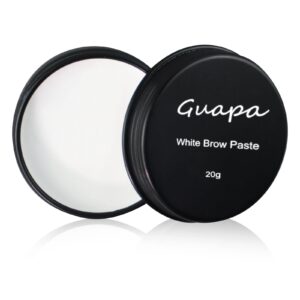 20 g / 0.7 oz white brow contour paste eyebrow mapping paste eyebrow tinting tool for micropigmentation (1 box black box)