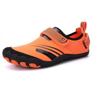 unsex water sports shoes slip-on quick dry aqua swim beach shoes lightweight toe protection athletic fashion anti slip sneakers