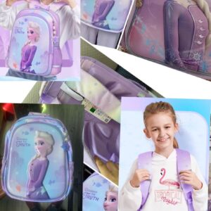 HONTUBS 3D stereoscopic backpack purple (F 4)