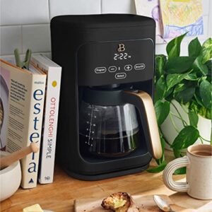 14 Cup Touchscreen Coffee Maker, Black Sesame by Drew Barrymore