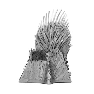 Metal Earth Premium Series Game of Thrones Iron Throne 3D Metal Model Kit Bundle with Tweezers Fascinations