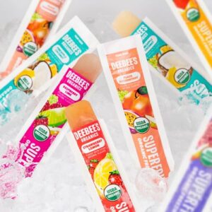 DeeBee's Organics SuperFruit Freezie Pops Variety Pack, No Added Sugars, No Artificial Flavors or Colors (Pack of 50)