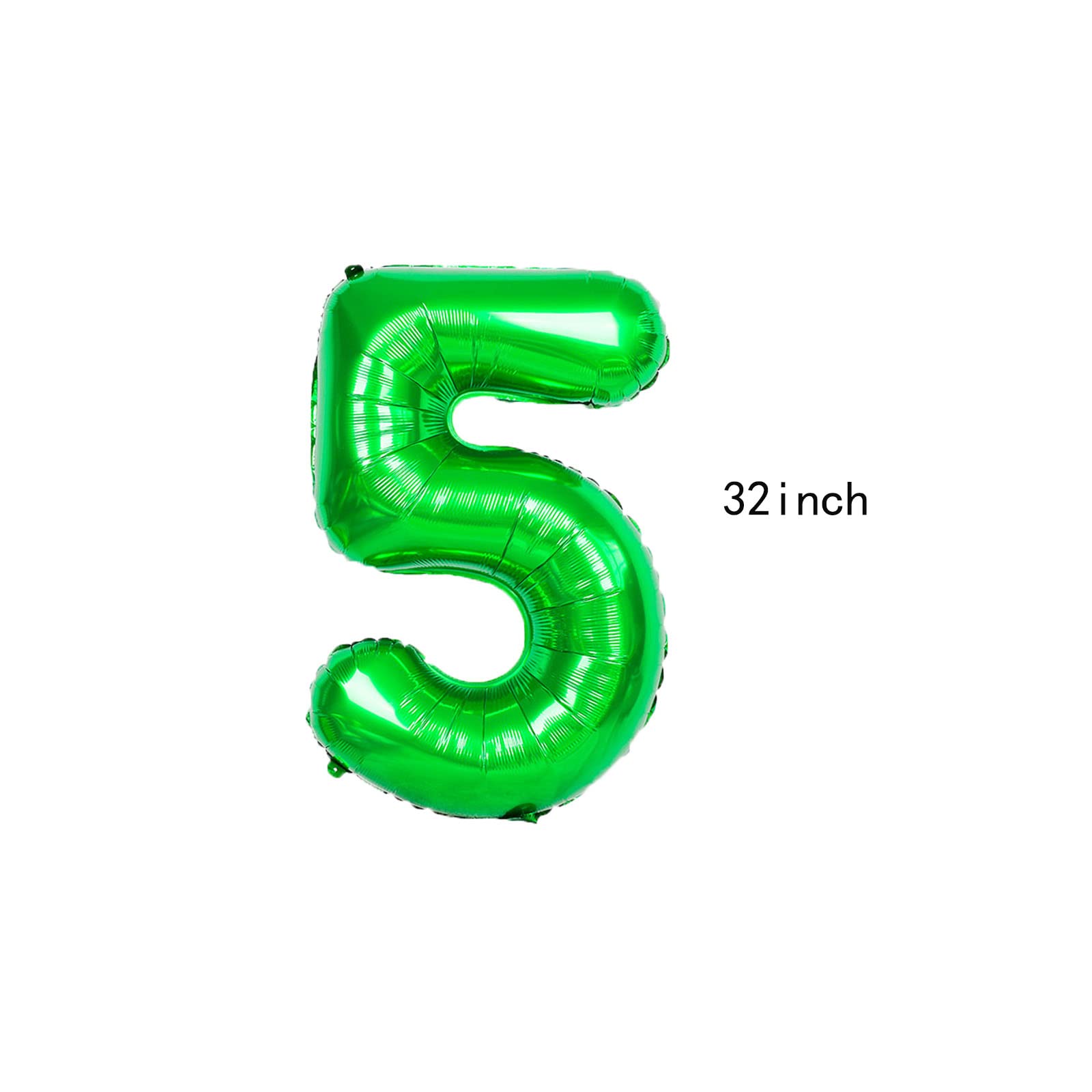 KAREENA The Incredible Hulk Birthday Balloons Supplier Superhero 3rd Decorations Green Number 3 32Inch for Kids Baby Shower (The 5th Birthday)