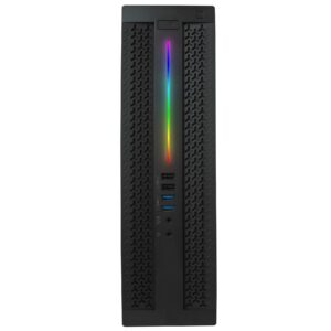 HP Elite RGB Gaming Desktop Computer | Intel Quad Core i7 (4.0GHz Turbo) | GeForce GT 1030 (2GB) GPU | 16GB DDR4 RAM | 500GB Solid State SSD | 5G-WiFi + Bluetooth | Win 10 Gaming PC (Renewed)