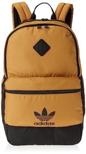 adidas originals originals base backpack, mesa brown/black, one size