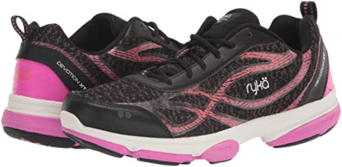 Ryka Women's Devotion XT Cross Training Shoe Black 5.5 M