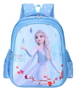 hontubs 16" schoolbags, primary school students, girls, kindergarten girls, lightweight children‘s backpacks for grades (sky blue 16＂)
