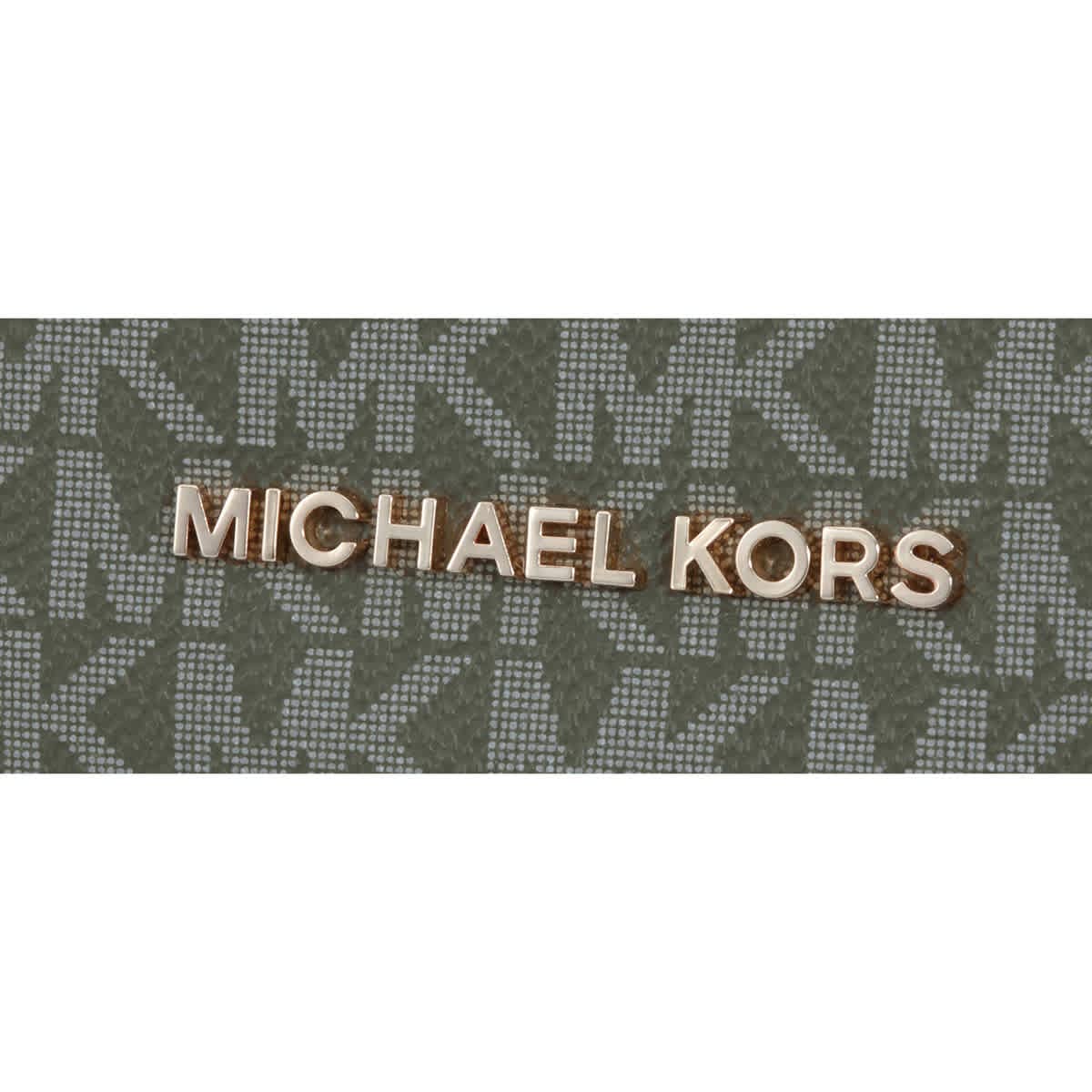 Michael Kors Jet Set Item East/West Top Zip Tote Olive One Size