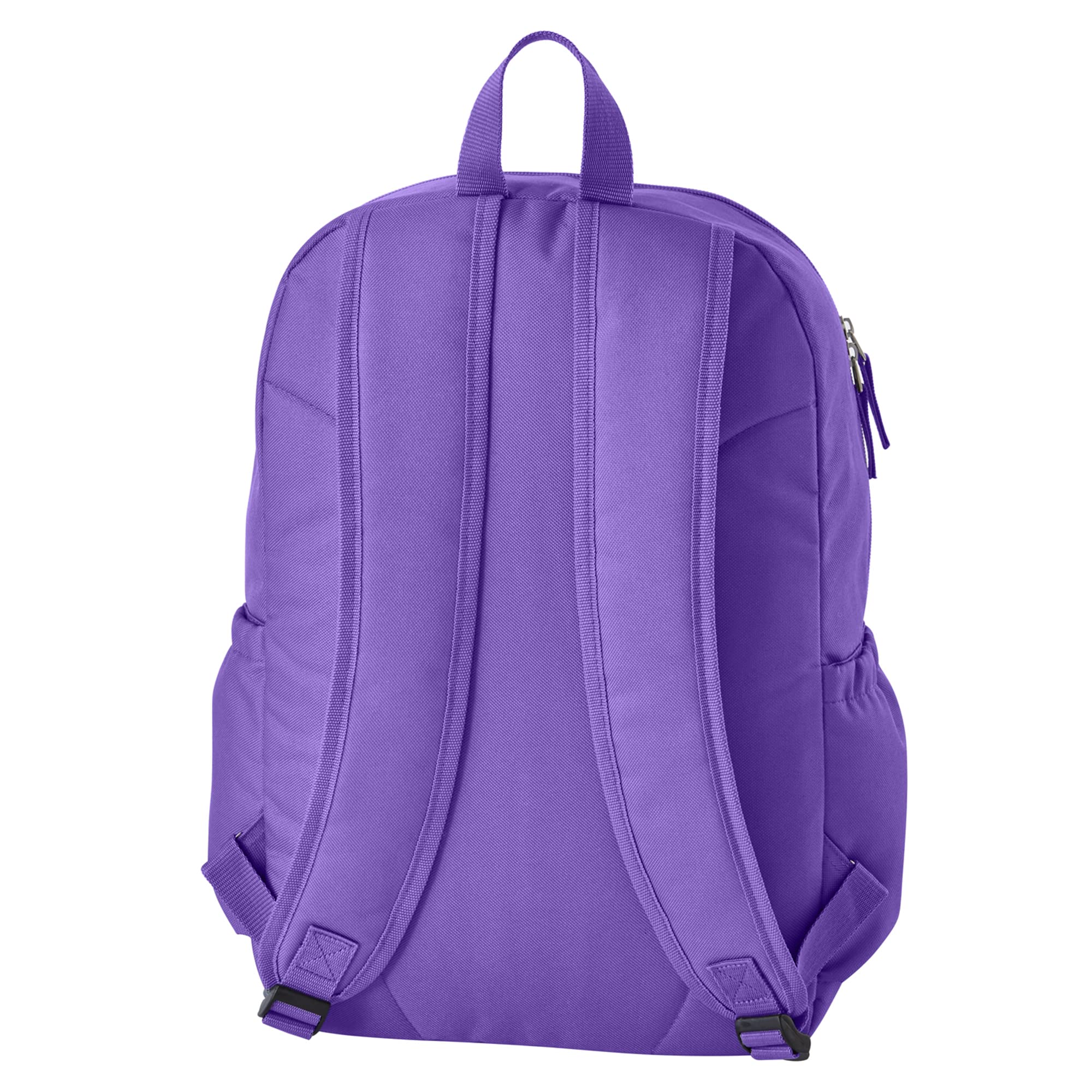 Let's Make Memories Personalized Kids Backpack with Lunch Box (Optional) - Purple, Bright Hearts