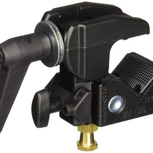 Manfrotto 244RC Variable Friction Magic Arm Quick Release (Black) & 035RL Super Clamp with 2908 Standard Stud - Replaces 2900 - Black