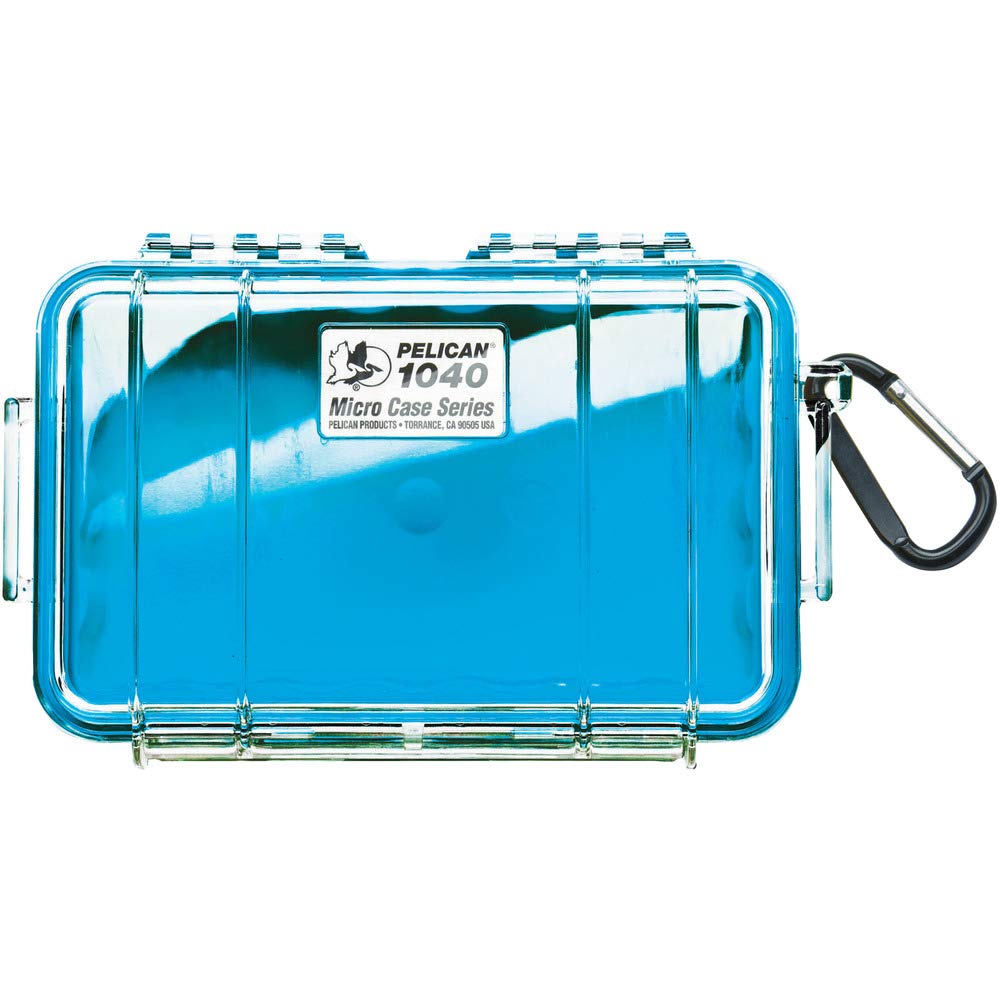 Pelican 1040 Micro Cases (Yellow/Clear) and (Blue/Clear)