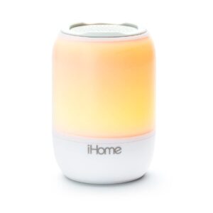 ihome night light with sound machine for baby, portable white noise machine with sleep sounds and lullabies for kids to sleep, ideal for baby shower gifts