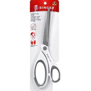 singer fabric scissors, 9.5" dressmaker shears with comfort grip handles