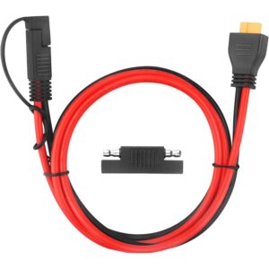 lixintian 10awg sae to xt60 adapter connector extension cable for solar,with 1 sae polarity reverse connector-1m/ 3.28ft