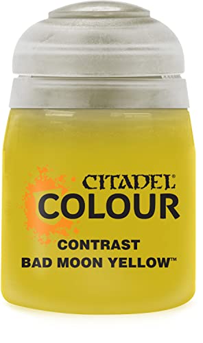 Citadel Contrast Paint - Bad Moon Yellow - 18ml Pot