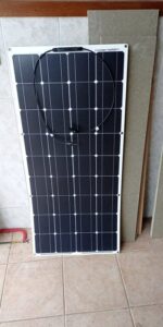flexible monocrystalline solar panel can charge 12v battery for car/boat/ home waterproof solar panel (18v 100w 3pc)