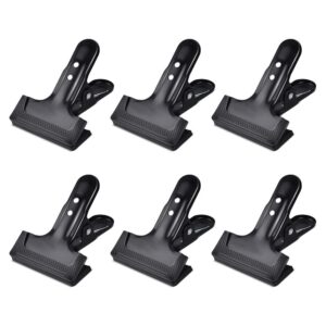 kagyoku backdrop spring clamps - 6 pack of 4 heavy duty clips for photography background stands, woodworking & home improvement projects