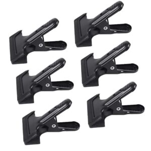 KAGYOKU Backdrop Spring Clamps - 6 Pack of 4 Heavy Duty Clips for Photography Background Stands, Woodworking & Home Improvement Projects