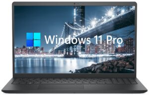 dell 15.6" inspiron laptop with windows 11 pro, intel celeron n4020 processor, 16gb ram, 1tb ssd, webcam, wi-fi, hdmi, bluetooth, sd card reader, black