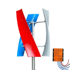qaznhodds 9000w wind turbine generator kit, 12v 24v 48v 220v with mppt controller wind turbines electricity producer equipment home power energy kit,48v