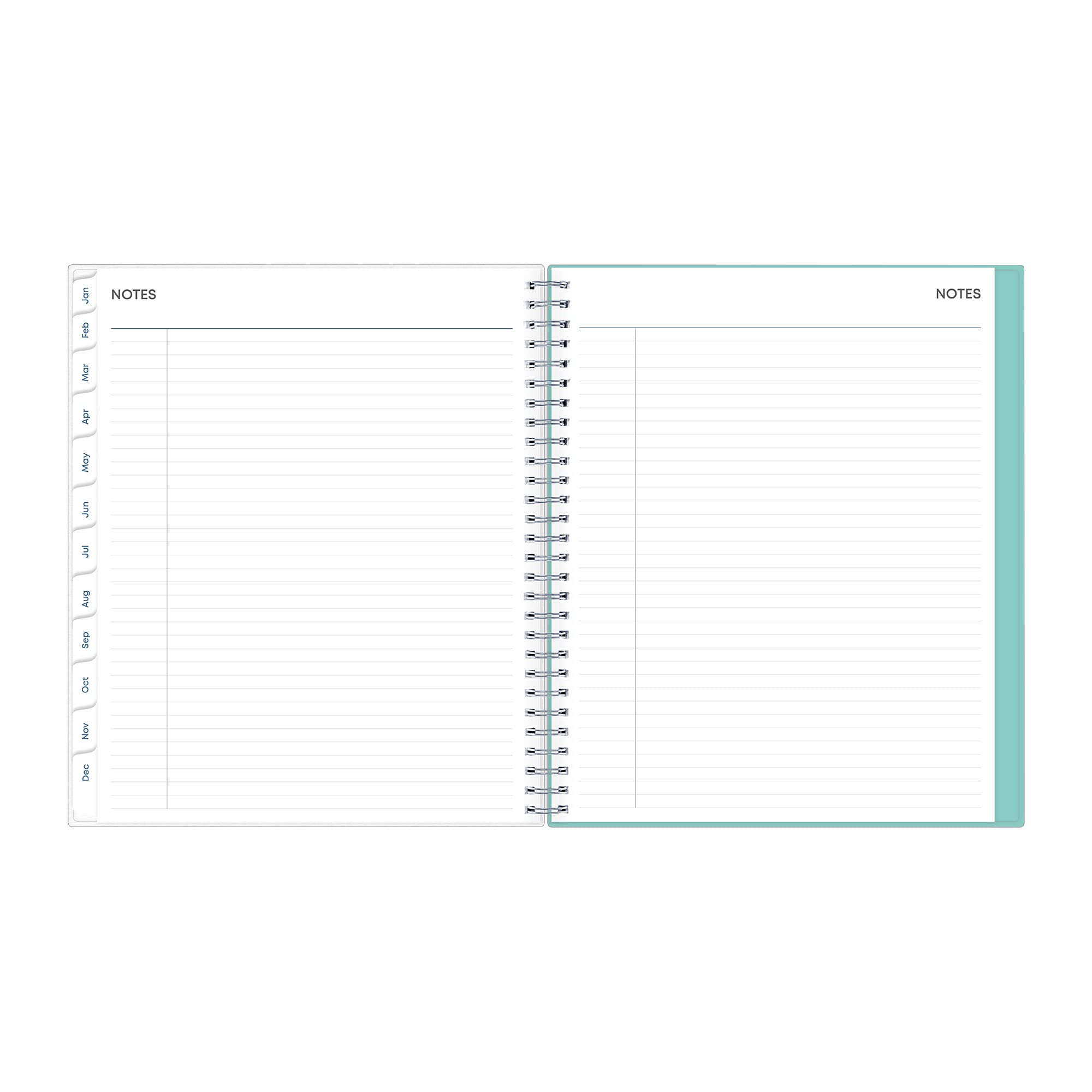 Blue Sky 2023 Monthly Planner, January - December, 8" x 10", Frosted Cover, Wirebound, Chloe (140194)