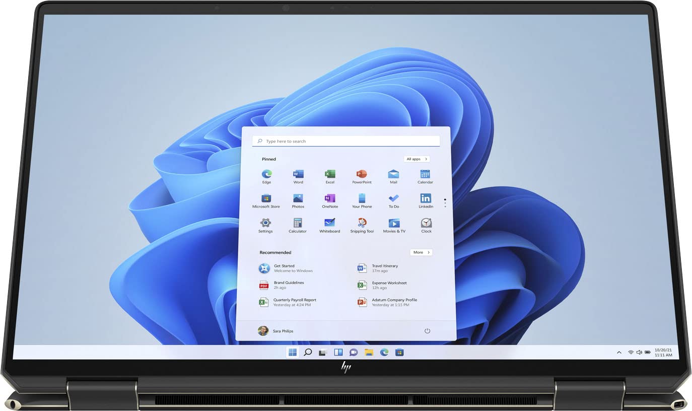 HP Spectre x360 16” 3K+ IPS (3072 x 1920) 2-in-1 Laptop, Touch 400nits, i7-11390H, Iris Xe Graphics, Fingerprint, w Stylus 16GB 3200MHZ DDR4 RAM& 512GB PCIe SSD win11 pro