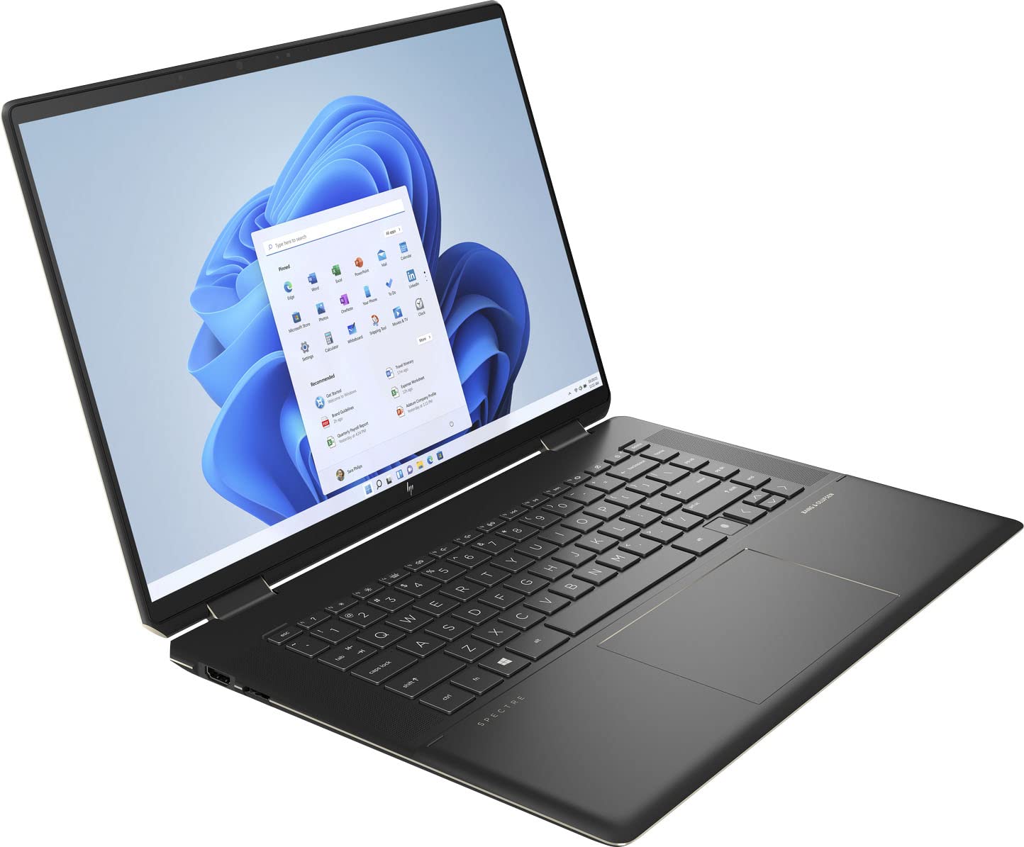 HP Spectre x360 16” 3K+ IPS (3072 x 1920) 2-in-1 Laptop, Touch 400nits, i7-11390H, Iris Xe Graphics, Fingerprint, w Stylus 16GB 3200MHZ DDR4 RAM& 512GB PCIe SSD win11 pro