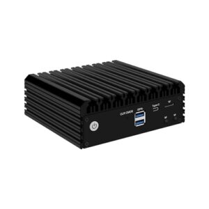 HUNSN Micro Firewall Appliance, Mini PC, VPN, Router PC, Intel N5105, RJ03k, AES-NI, 4 x Intel 2.5GbE I226-V LAN, Type-C, TF, M.2 WiFi 6 Slot, Barebone, NO RAM, NO Storage, NO System