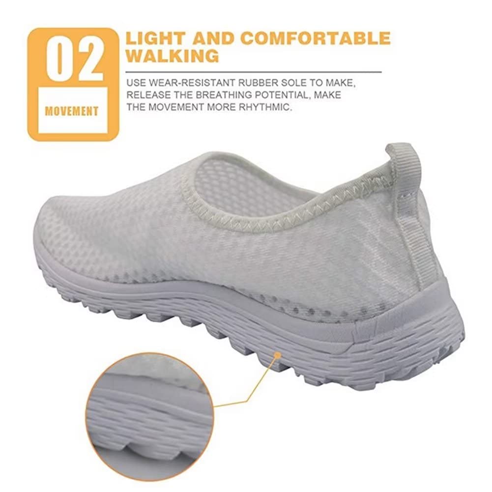 KEIAHUAN Star Sky Print Womens Walking Running Shoes Athletic Non Slip Tennis Fashion Sneakers Casual Flats Sneakers