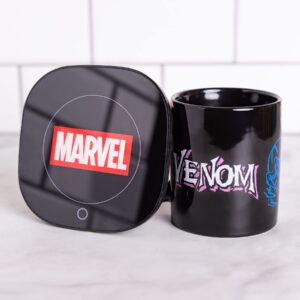 Uncanny Brands Marvel Venom Mug Warmer with Mug – Keeps Your Favorite Beverage Warm - Auto Shut On/Off