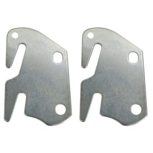yyangz #10 hook plates for wooden beds 4 sets wood bed rail hook plates with pins for beds frame bracket headboard footboard,bed hook
