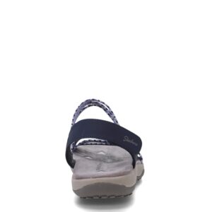 Skechers Women's, Reggae Slim - Creek Living Sandal Navy 10 M