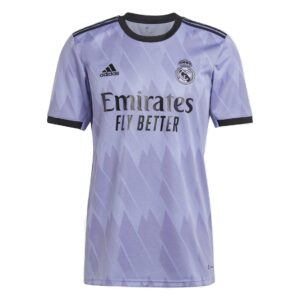 adidas Men's Soccer Real Madrid 22/23 Away Jersey (as1, Alpha, l, Regular, Regular, Large) Light Purple