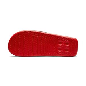 Nike Air Max Cirro Just Do It Athletic Sandal Solarsoft Slide (BLACK/UNIVERSITY RED, numeric_10)