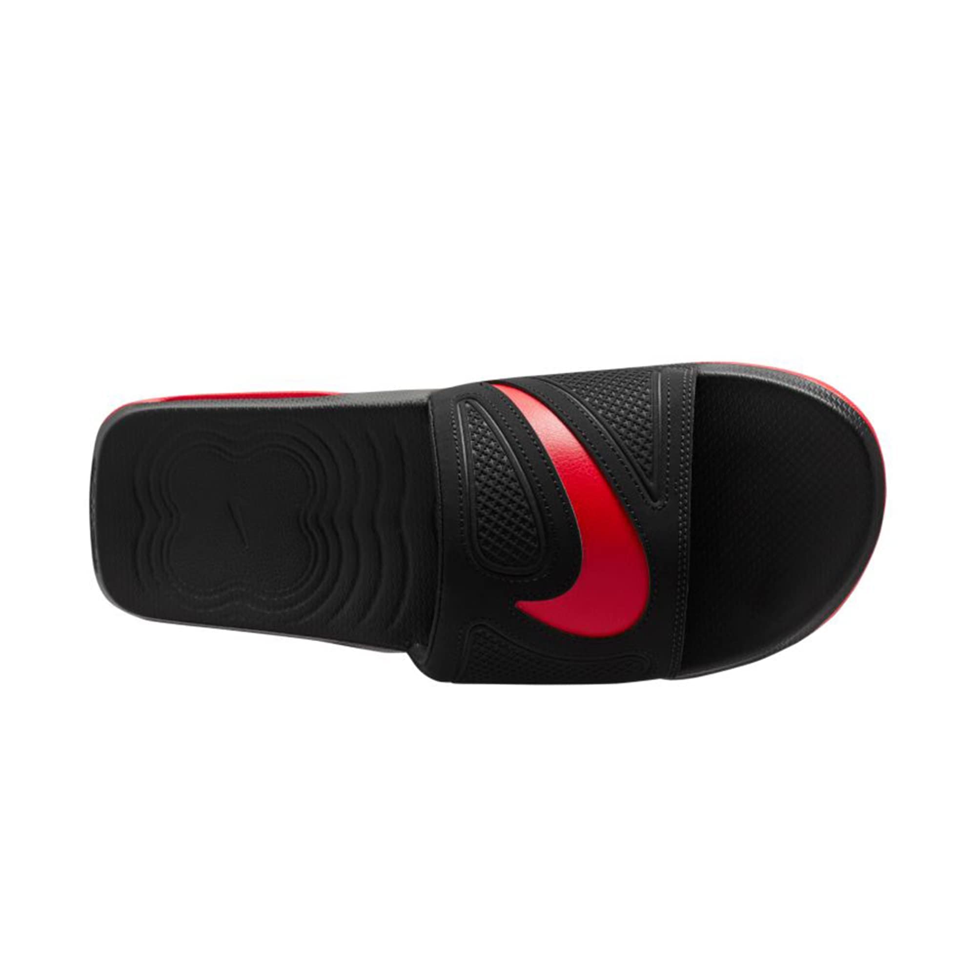 Nike Air Max Cirro Just Do It Athletic Sandal Solarsoft Slide (BLACK/UNIVERSITY RED, numeric_10)